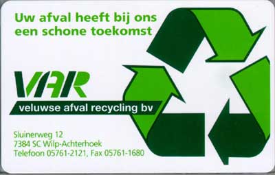 Veluwse Afval Recycling bv - Klik op de afbeelding om het venster te sluiten