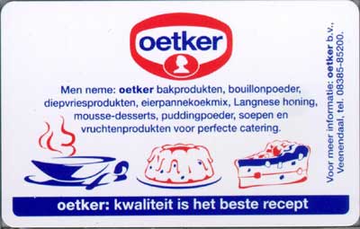 Oetker: kwaliteit is het beste recept - Klik op de afbeelding om het venster te sluiten