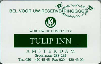 Amsterdam, Tulip Inn Hotel - Klik op de afbeelding om het venster te sluiten