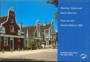 FDC Muntset Nederland 1998, Noord-Holland - Click Image to Close