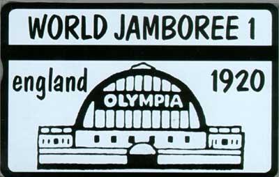 World Jamboree Engeland 1920 - Klik op de afbeelding om het venster te sluiten