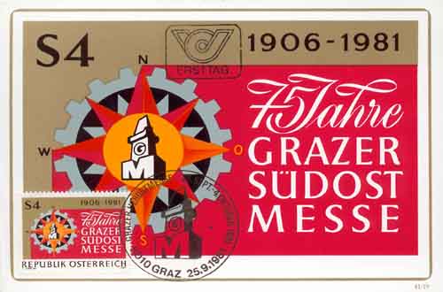 1981 75 years Grazer Messe - Click Image to Close