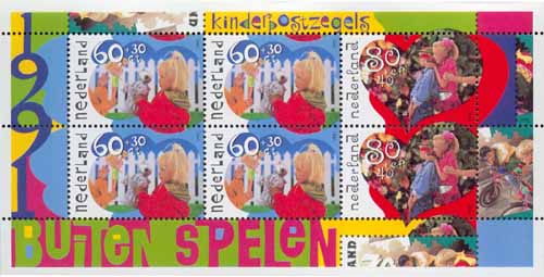 1991 Kinderzegels (blok) - Click Image to Close
