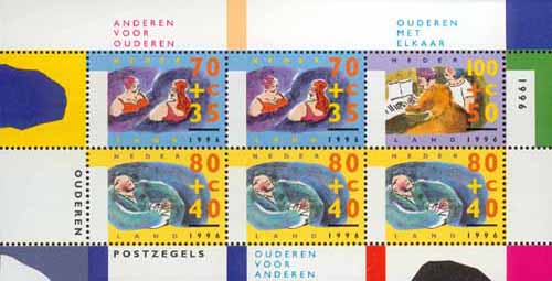 1996 Zomerzegels (blok) - Klik op de afbeelding om het venster te sluiten