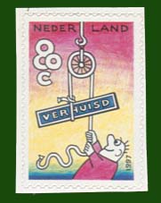 1997 Verhuispostzegel - Click Image to Close