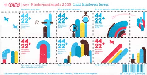 2009 Kinderzegels - Klik op de afbeelding om het venster te sluiten