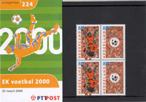 2000 Zegels uit boekje 'EK voetbal' (PB 60) - Click Image to Close